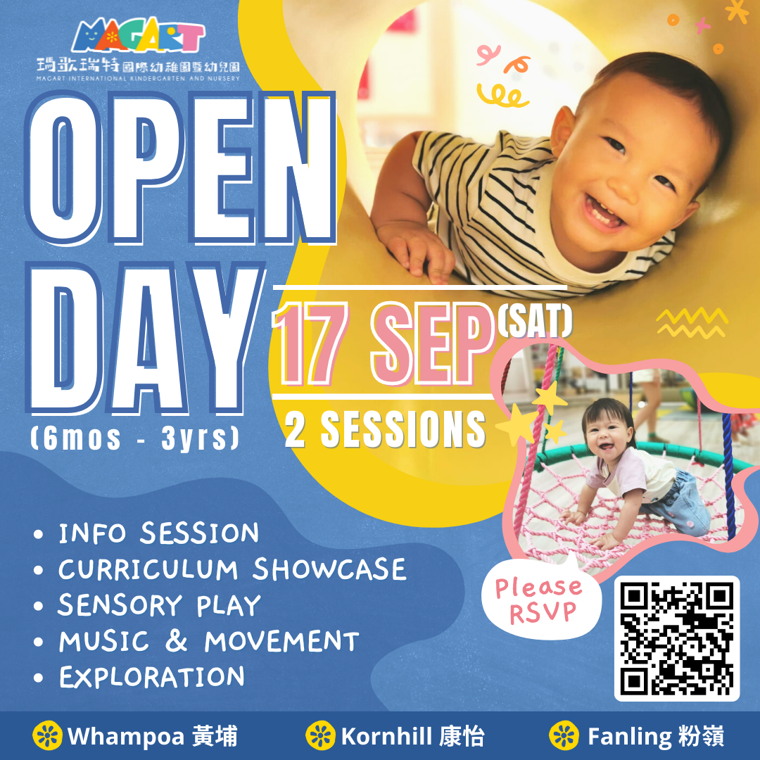 MAGART Open Day Enrolment │ 17 Sep 2022 - MAGART International Kindergarten